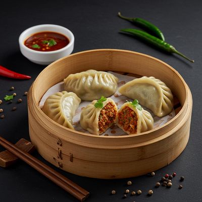 Steamed non veg Momo
